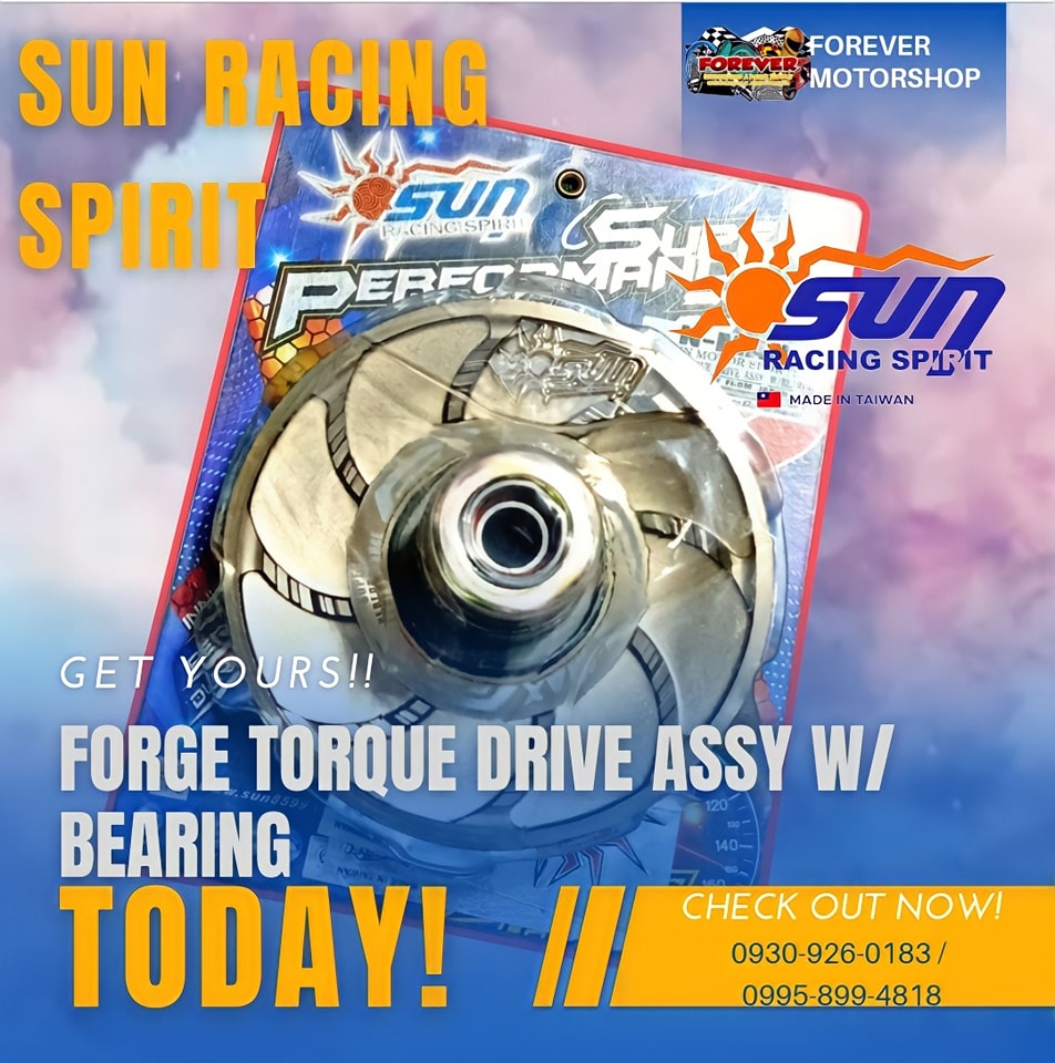 🔆 SUN RACING SPIRIT! 🔆... - Forever Motorshop & Parts Supply