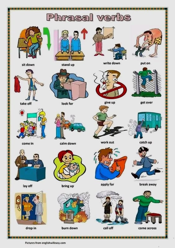 Some common Phrasal Verbs - English with Rana