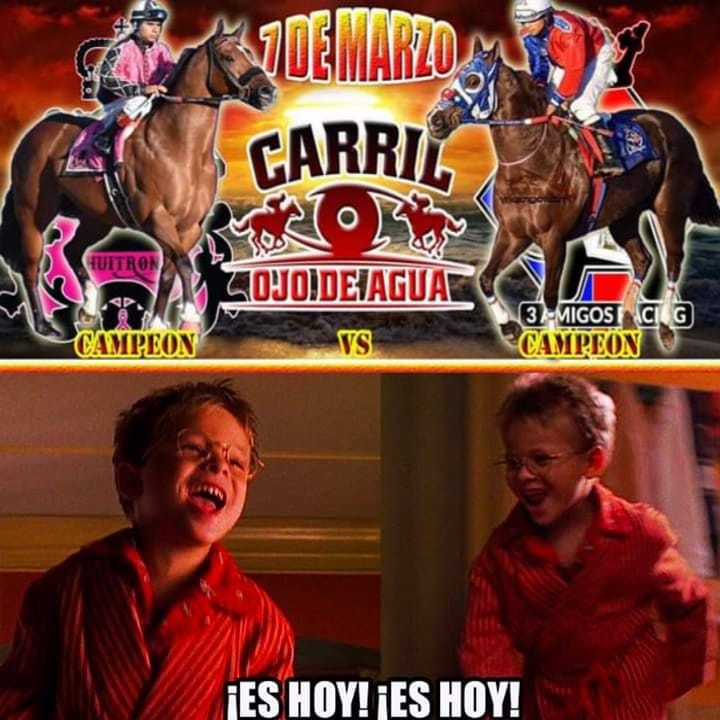 🏆DUELO DE CAMPEONES🏆 El Mas Buscado... - Somos Carrereros