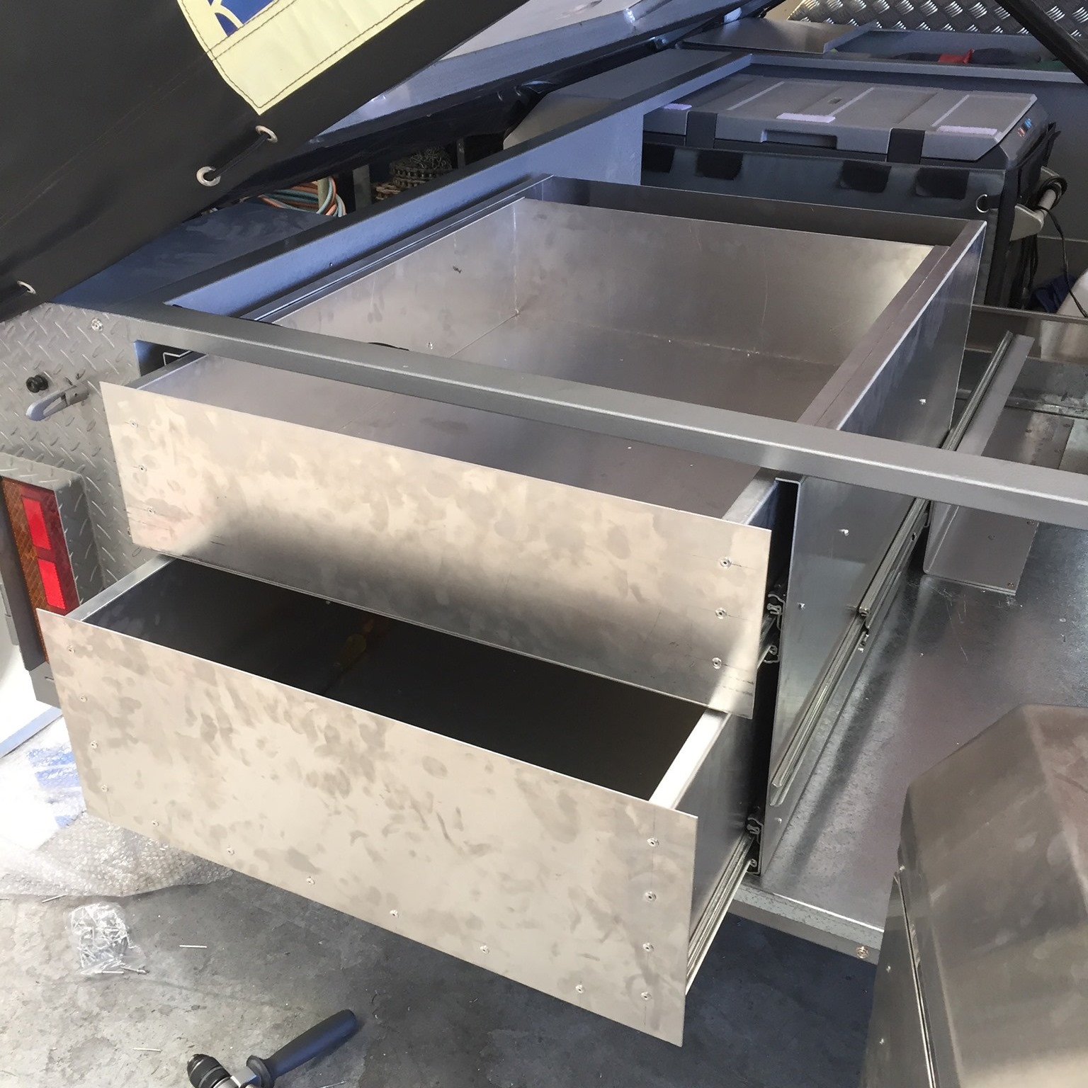 Custom built draws #steel... - Burbs Engineering | Facebook