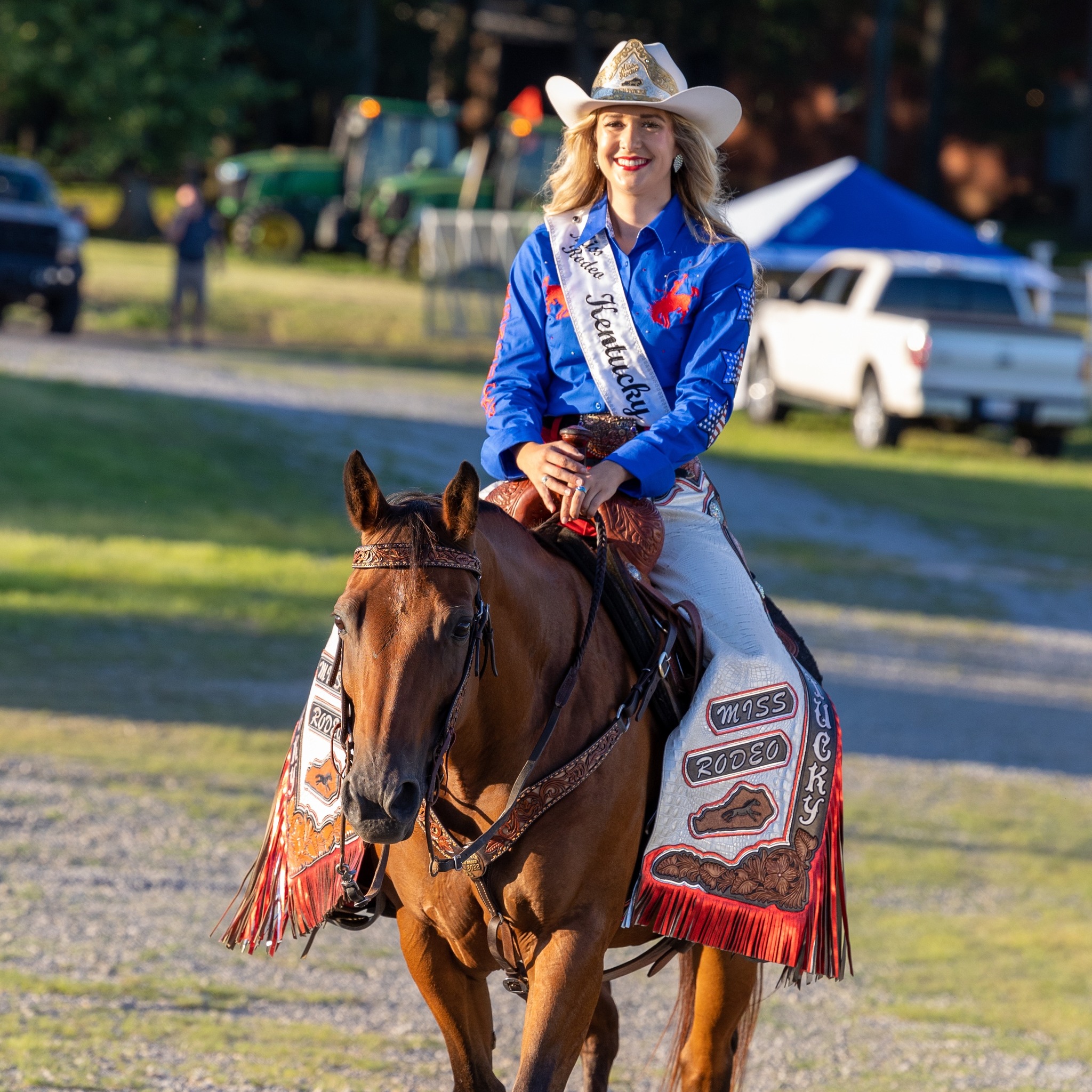 ️ ️ Morgan Askins, Miss Rodeo Kentucky... - Circle Y Saddles | Facebook