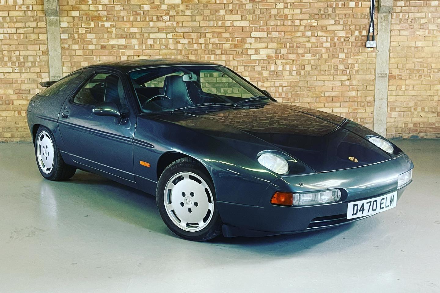 Custom Porsche 928 on display