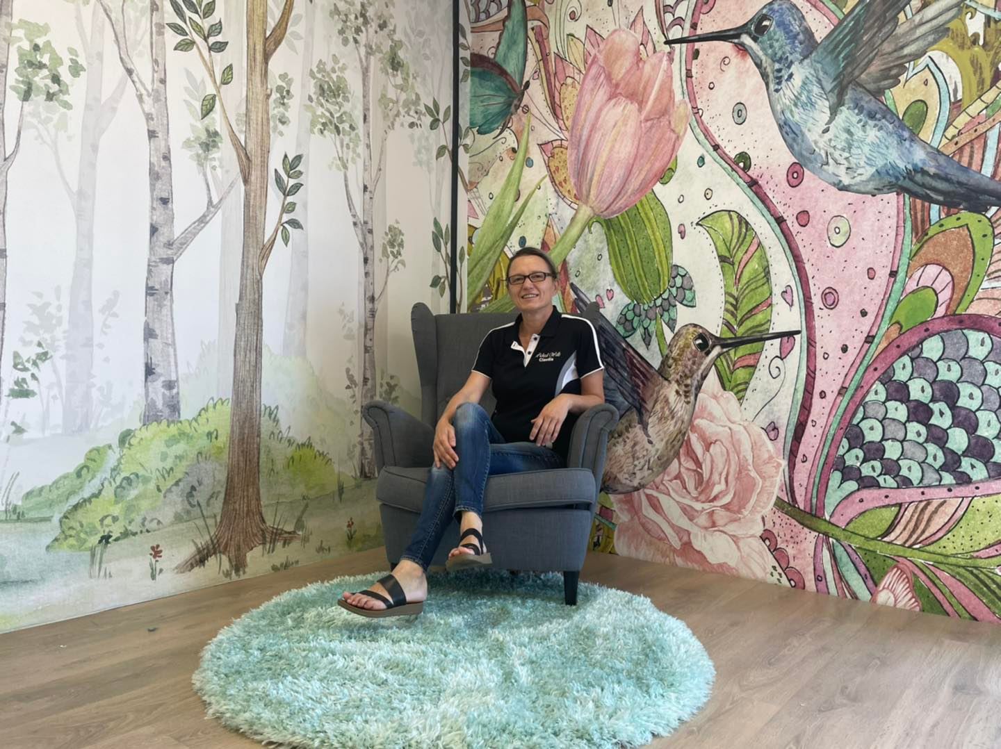 Wicked Walls - Our woodlands wall mural is now on display... | Facebook
