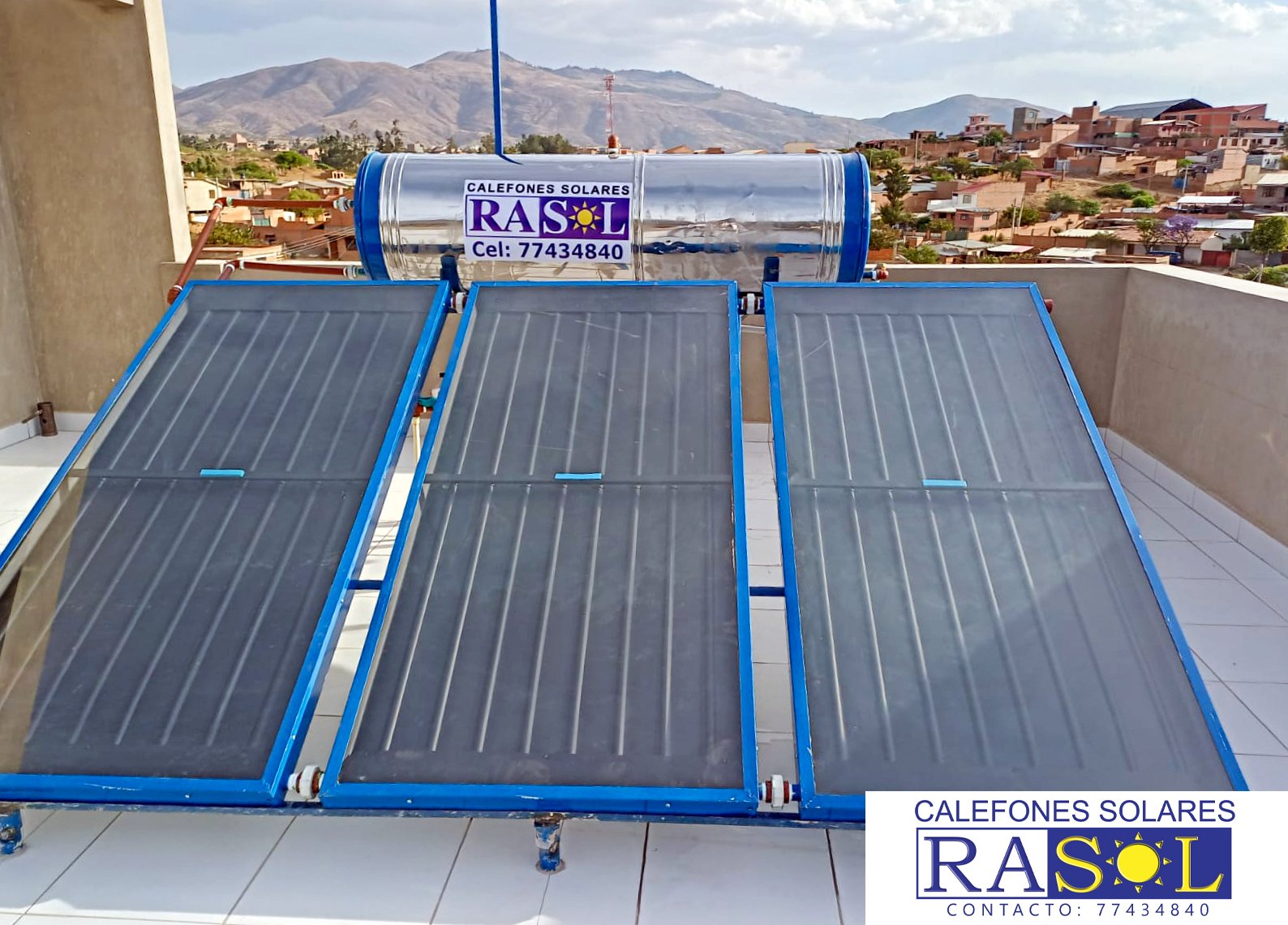 - Equipo solar RASOL capacidad... - Calefones Solares Rasol
