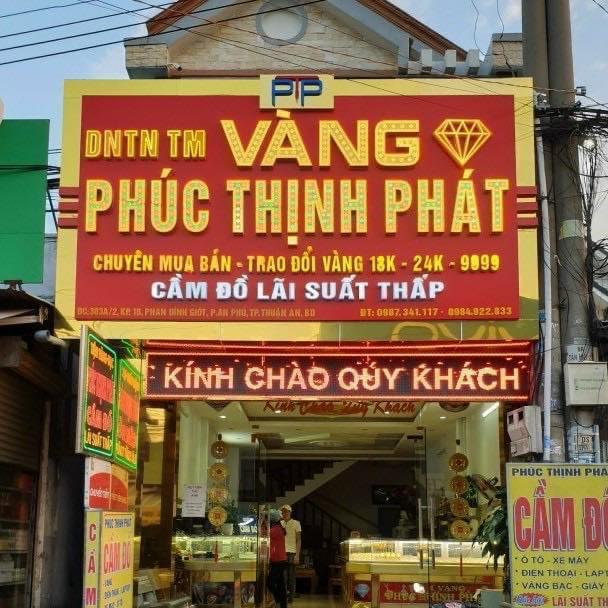 Tiệm Vàng PHÚC THỊNH PHÁT - Đường Phan Đình Giót, An Phú, TP. Thuận An ...