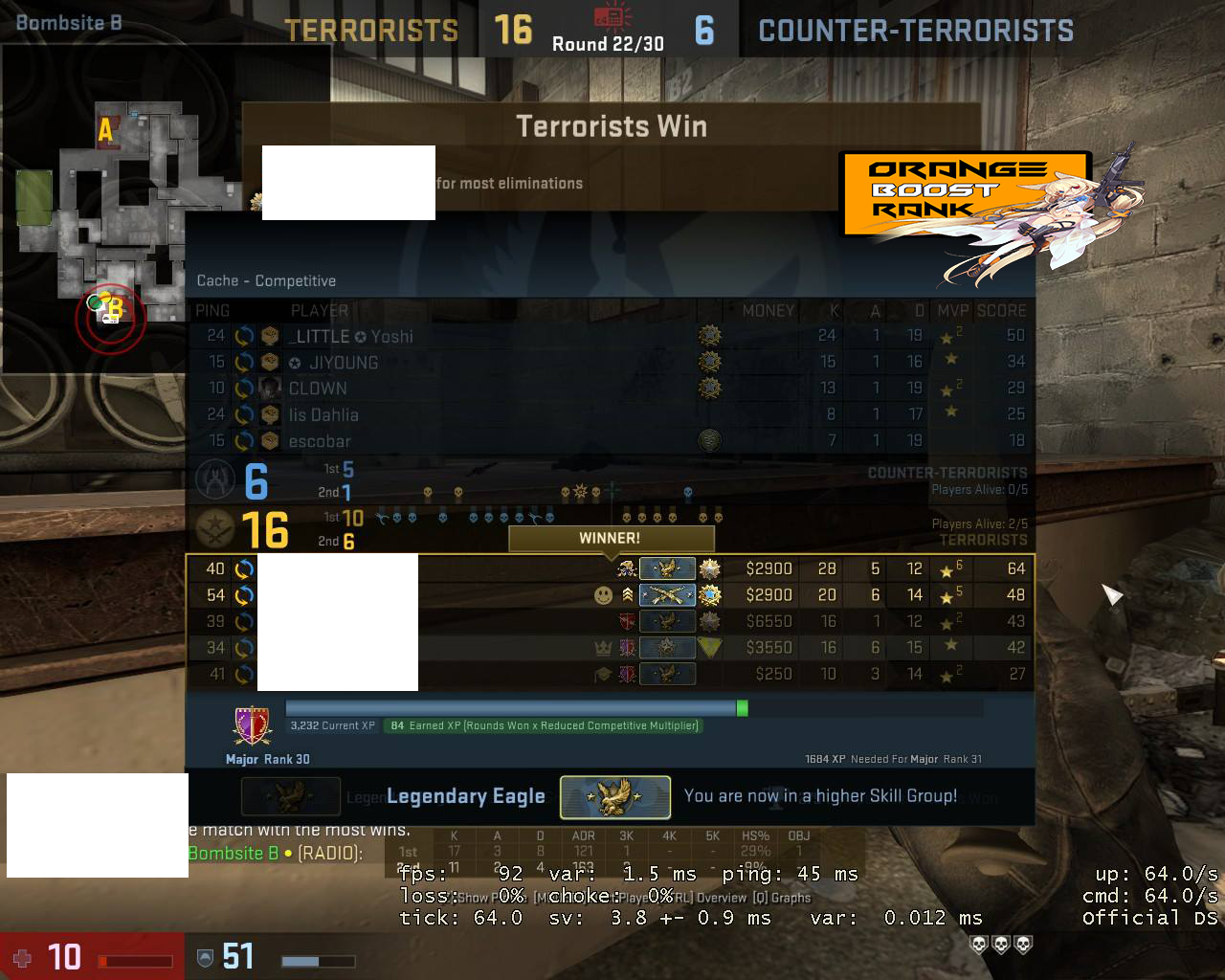 ส่งงานลูกค้าครับผม DMG >> LE... - CS:GO Boost rank by Orange | Facebook