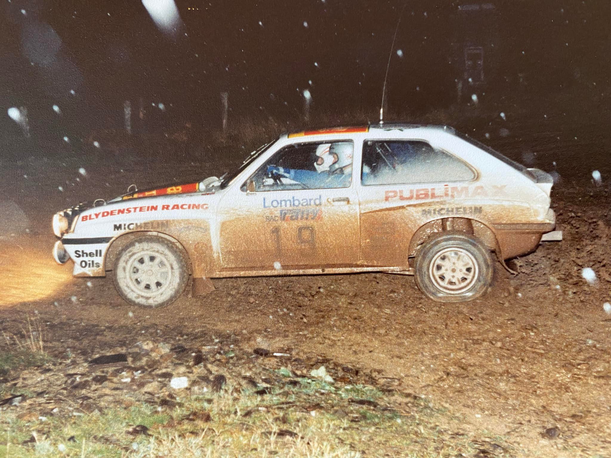 Trofeu Vauxhall Chevette HSR 1st Manx Rally 1981 T.Pond ref RR. UK 108 in
