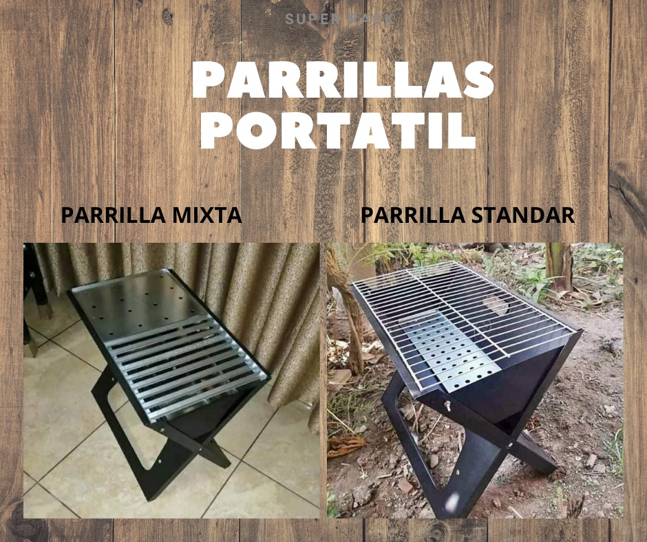 SUPER RACK - PARRILLA PORTATIL DISPONIBLE EN 2 MODELOS...