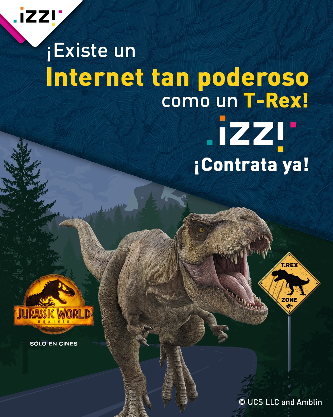 izzi telecom - ¿Qué tienen en común un T-Rex 🦖 y el...