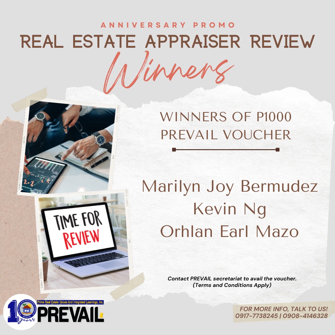 Congratulations to all the winners of our 10th anniversary raffle promo ...