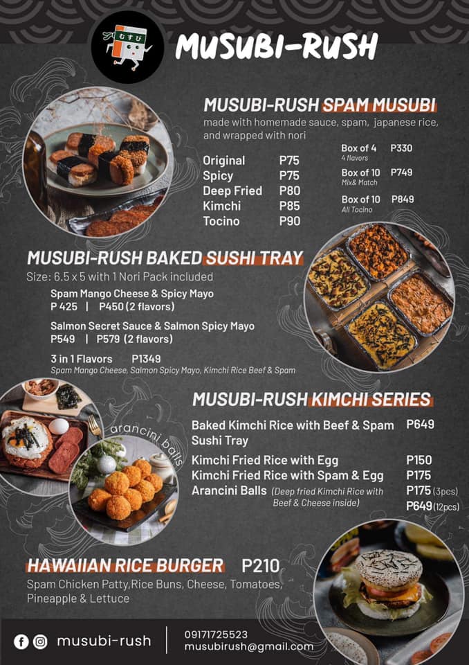 Musubi-Rush - UPDATED PRICE LIST ‼️ Musubi-Rush Official... | Facebook