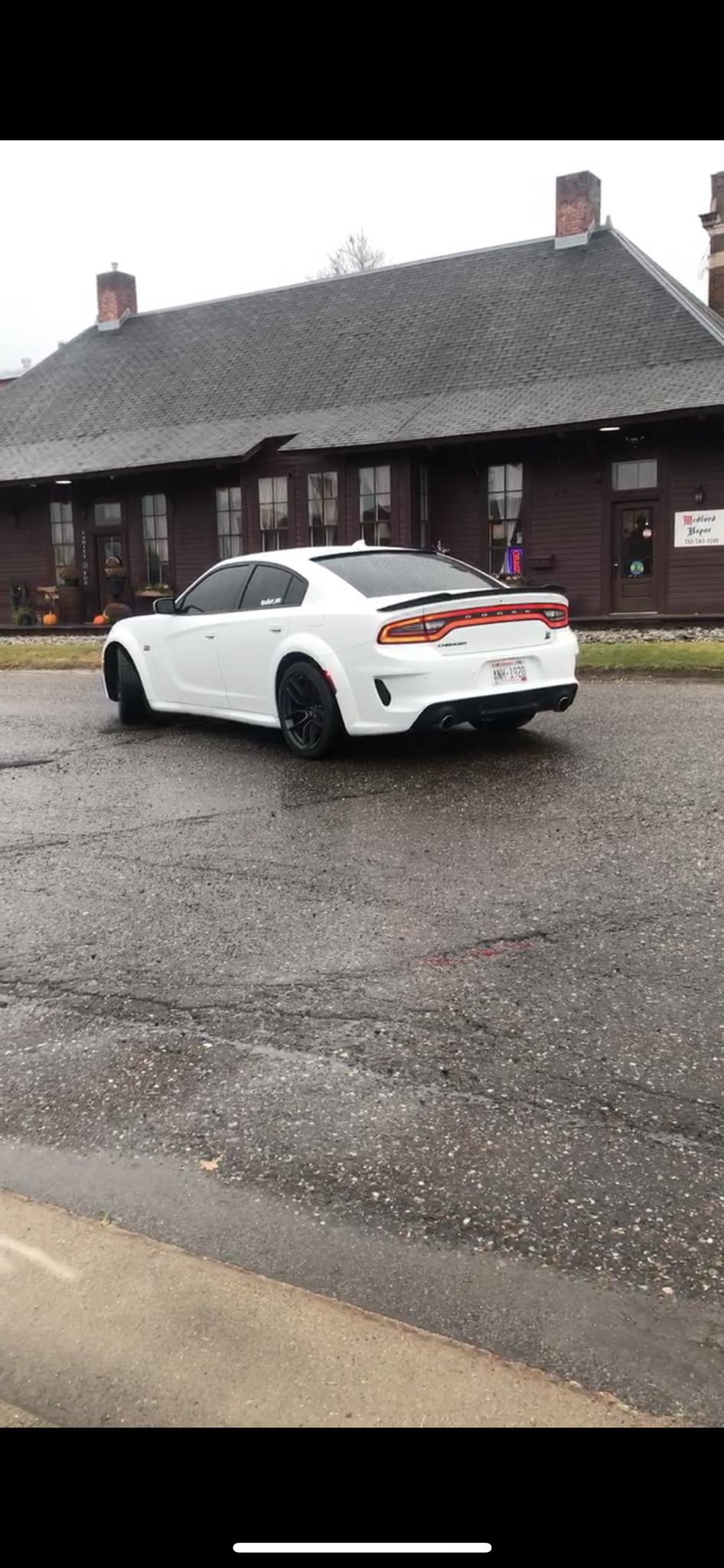 Fits 2015-2023 Dodge Charger SRT Scat Pack OE Style Rear Diffuser Bumper Lip PP