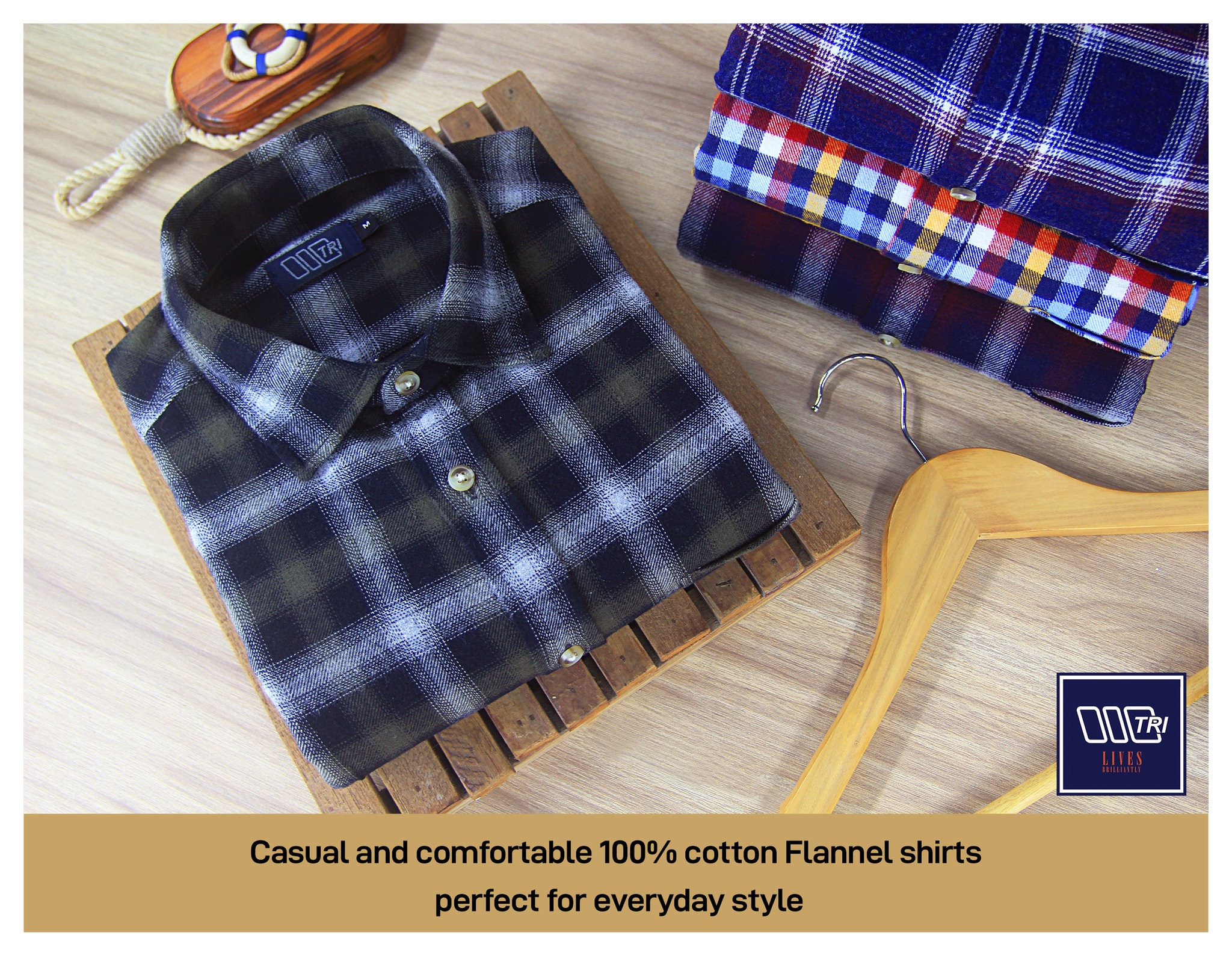 TRI - TRI Flannel Shirt ! Code No. SL-5558 Price 28200... | Facebook