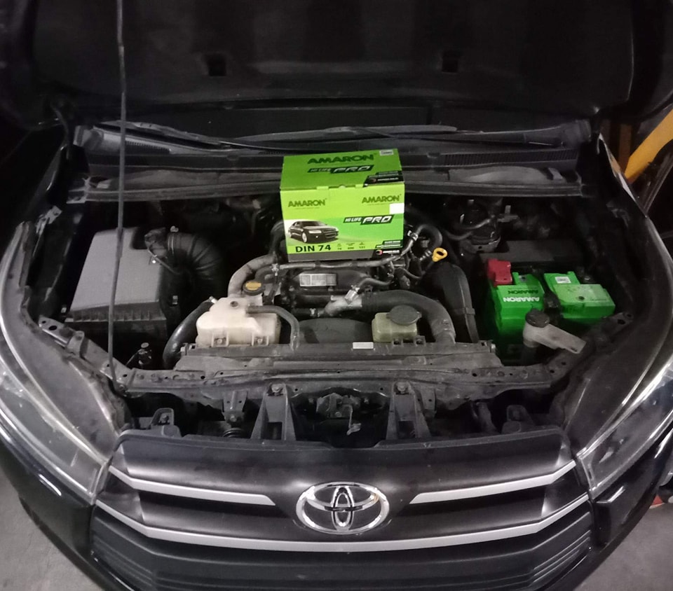 Crank - Toyota Innova Amaron battery upgrade 🔋 🔋 Free battery/charging ...