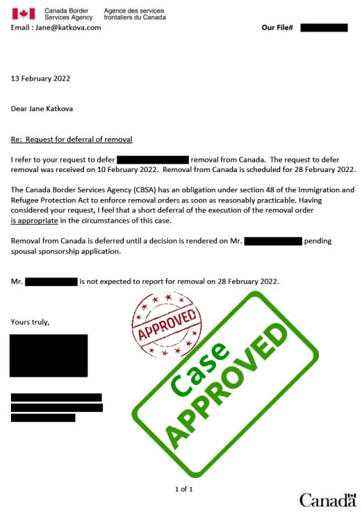 Jane - ️ Deferral request GRANTED! 💪💪💪 🇨🇦 A deferral request is a type ...