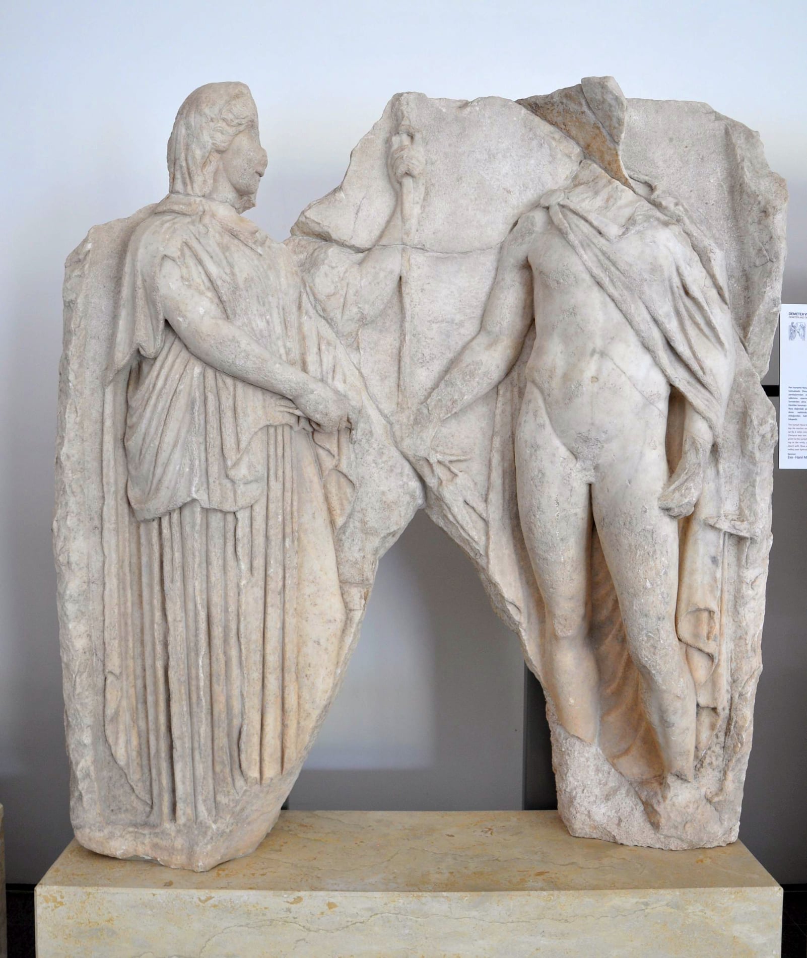 Demeter and Triptolemos.... - Turkish Archaeological News | Facebook