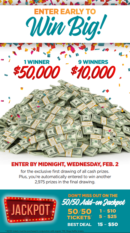 TMC Mega Raffle - It’s almost here!🤩🤩🤩 The tenth annual... | Facebook