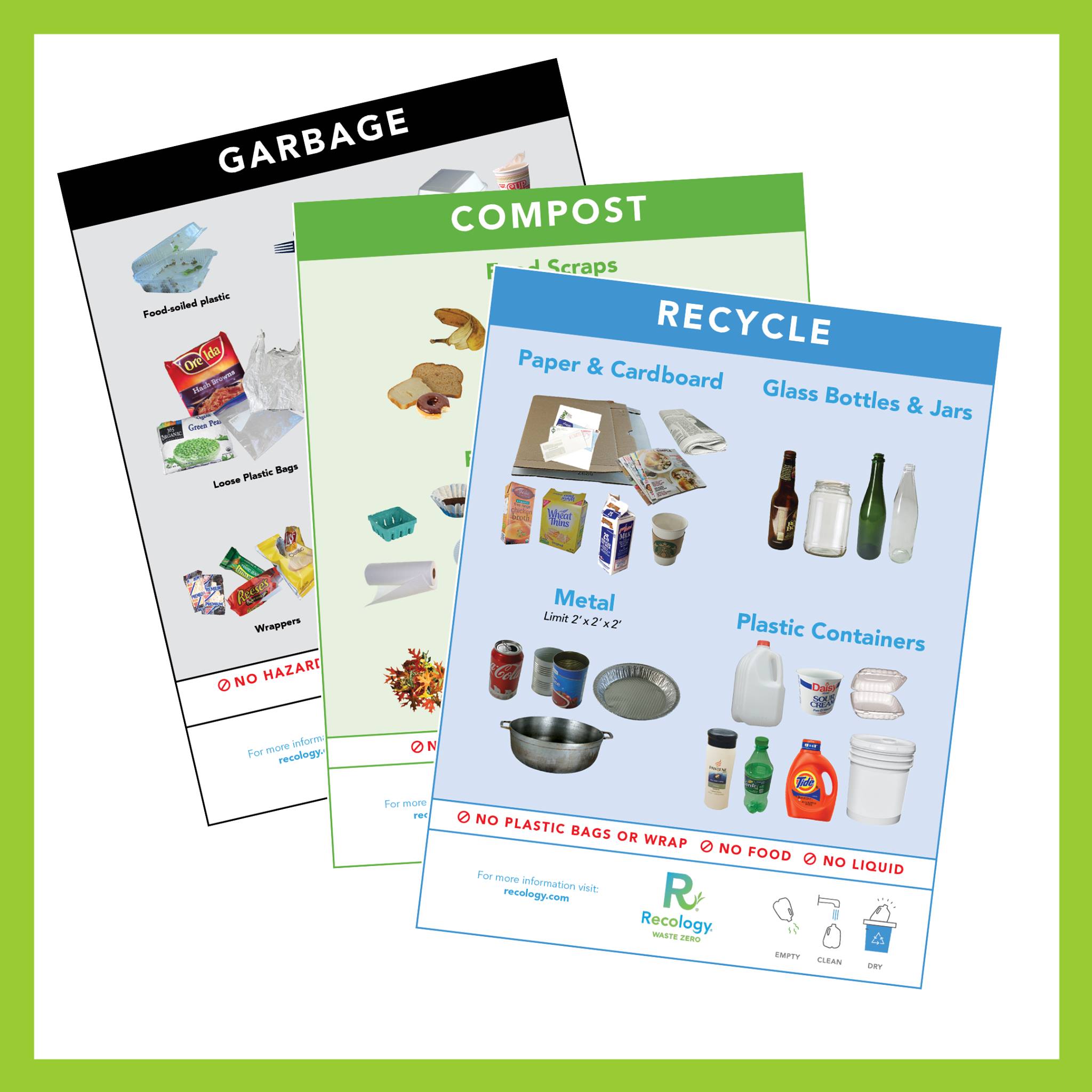 Recology King County - Need a reminder about which materials go where ...