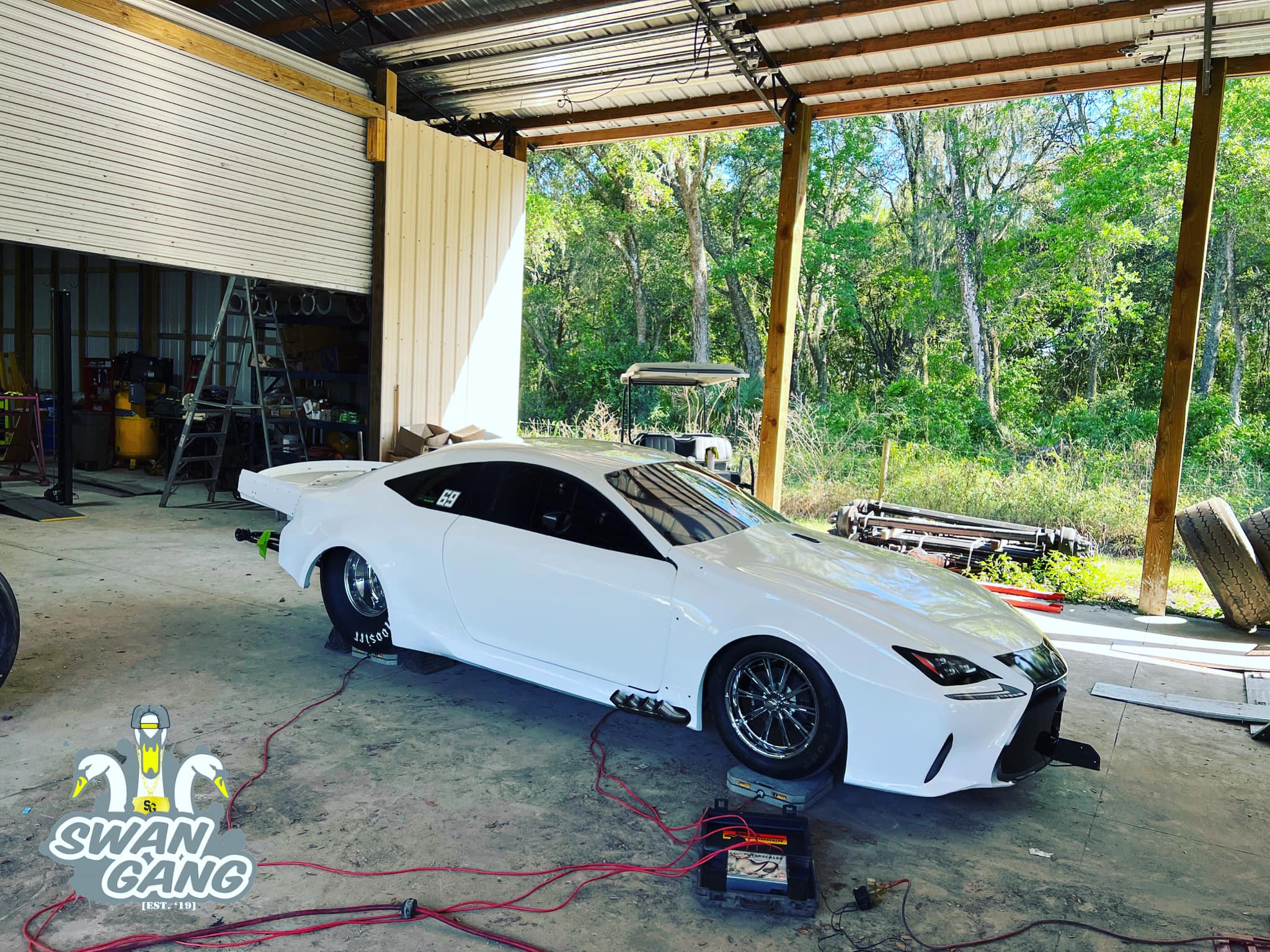 One last step before loading her up and... Justin Swanstrom