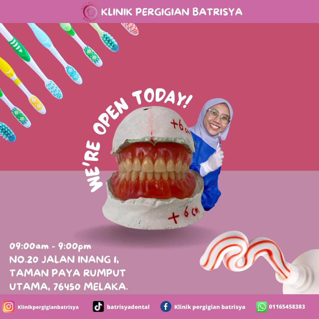Assalamualaikum,selamat pagi... - Klinik Pergigian Batrisya | Facebook