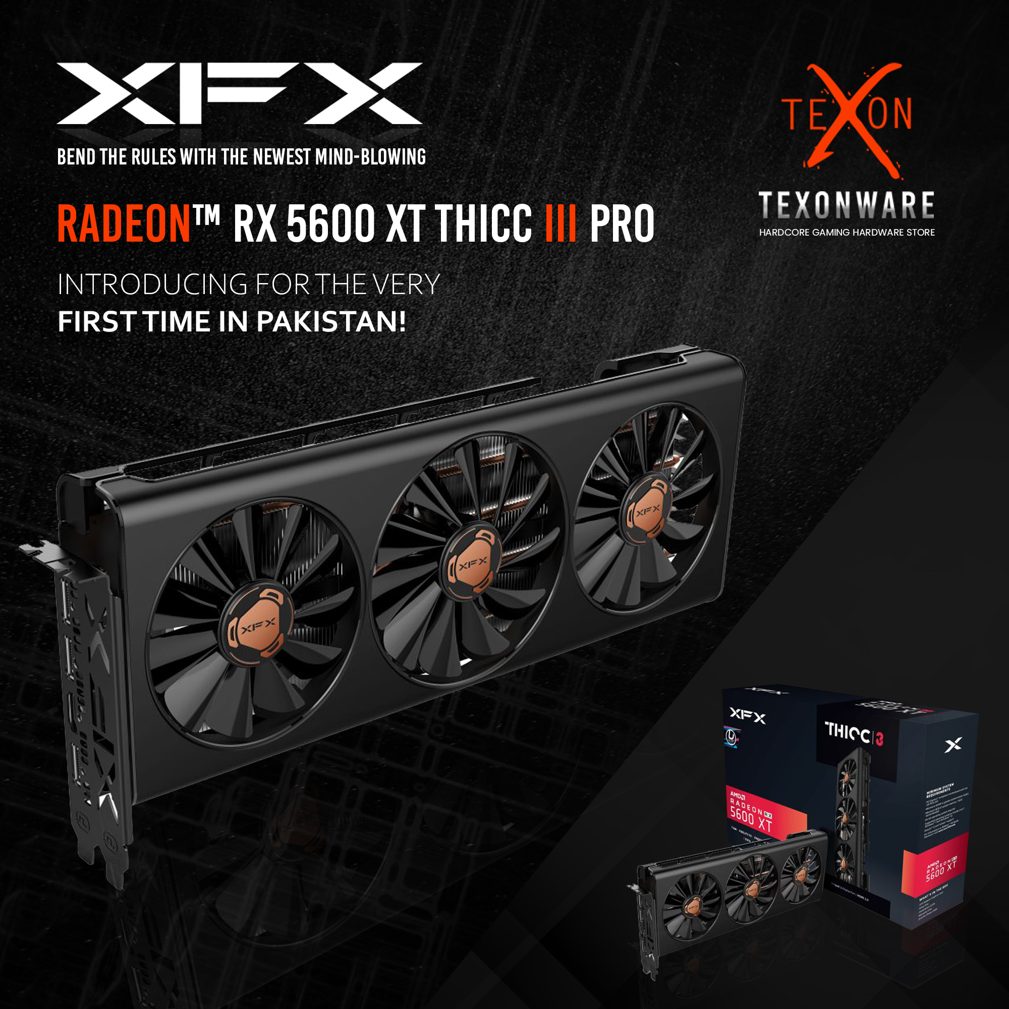 XFX Pakistan - XFX AMD Radeon RX 5600 XT 6GB Thicc III Pro... | Facebook