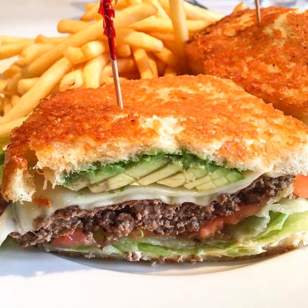 Ruby's Diner - Here is a picture of our Super Burger. That... | Facebook