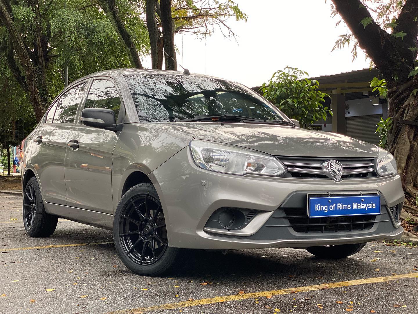 Proton Saga with New 15 inch... - King of Rims Malaysia | Facebook