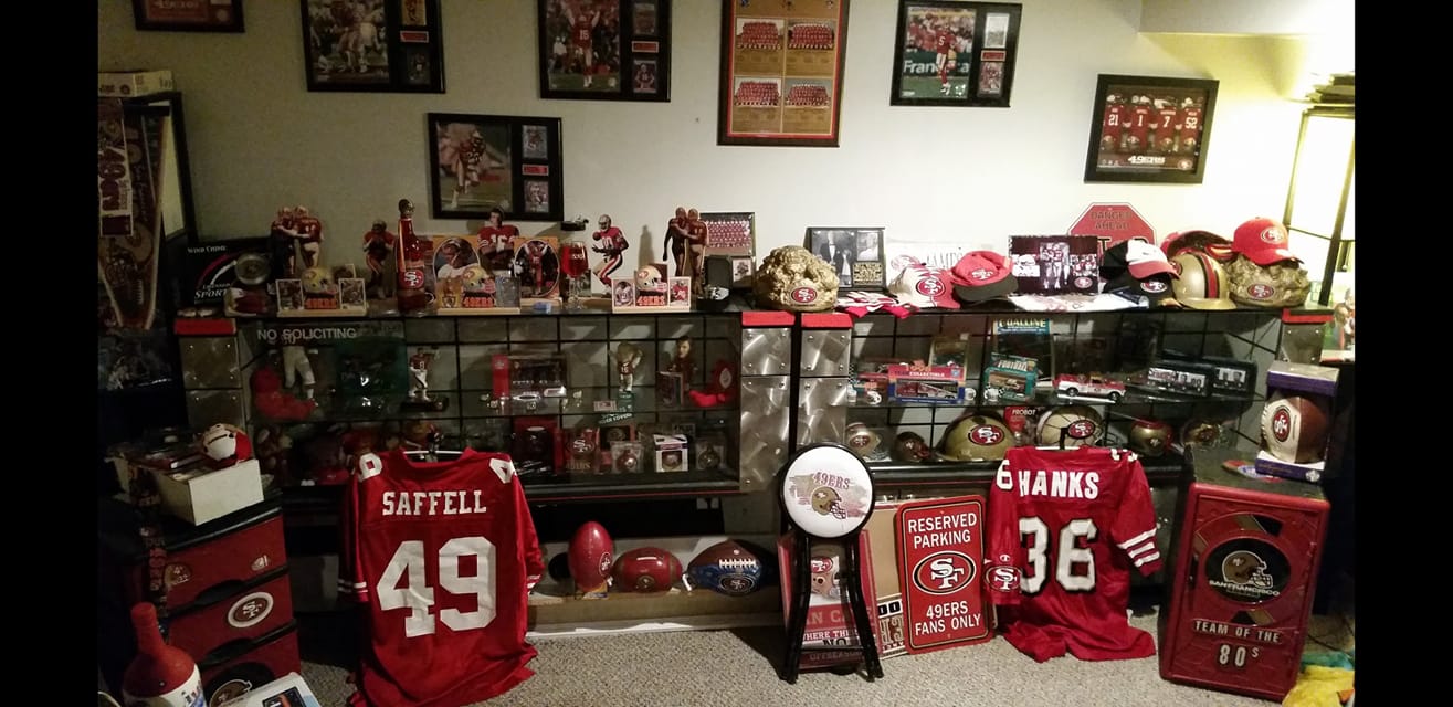 Fanion Vintage San Francisco 49ers - Années 80 Super Bowl - Officiel NFL - Collectible
