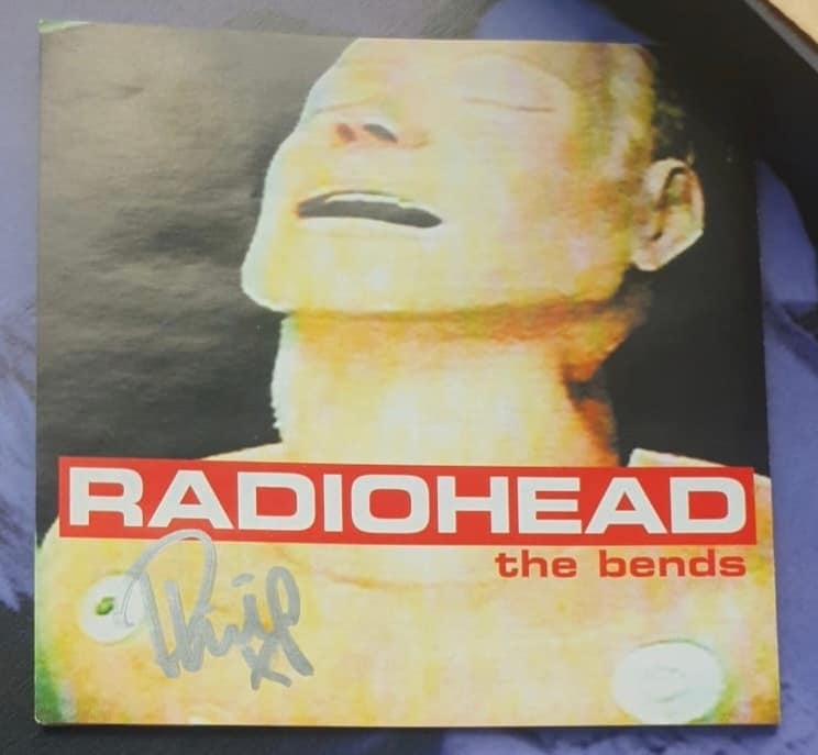 Meeting Philip Selway at Bear Tree Records