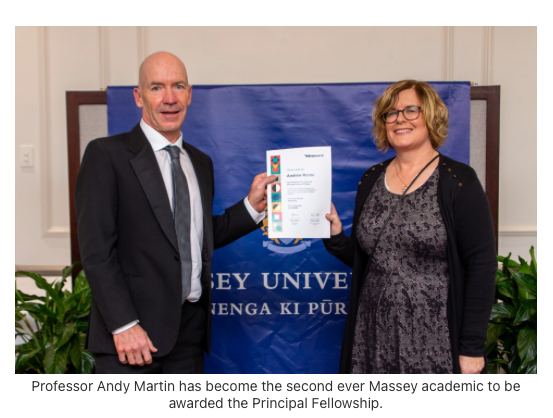 Congratulations to the School's Professor Andy Martin who recently ...