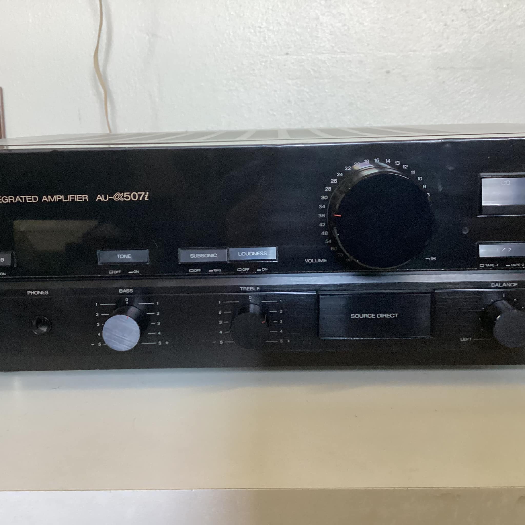 Sansui AU-A507i amplifier sounds great