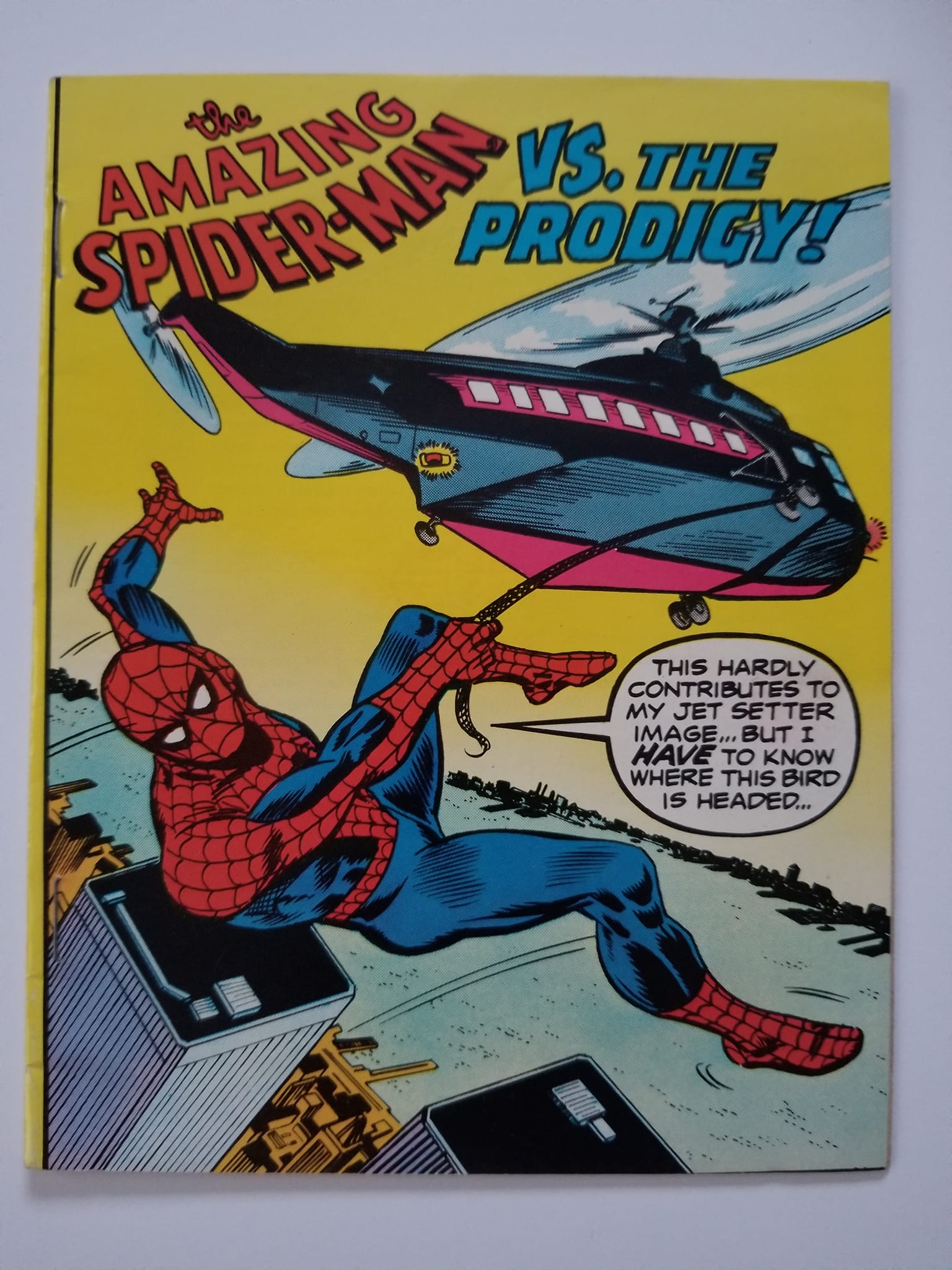 Spider-Man in a 1976 Planned Parenthood pamphlet