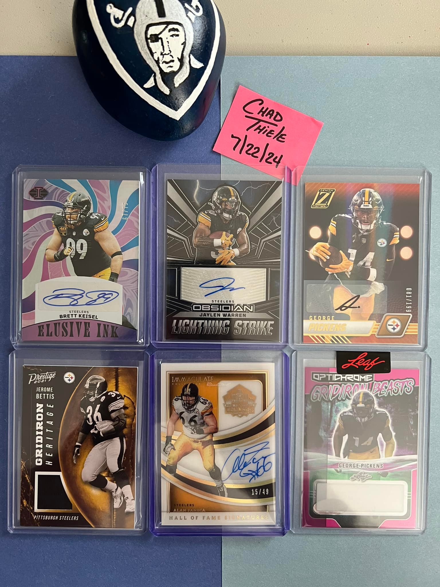 Steelers Lot!!!! Jerome Bettis 2021 Panini Prestige Gridiron 