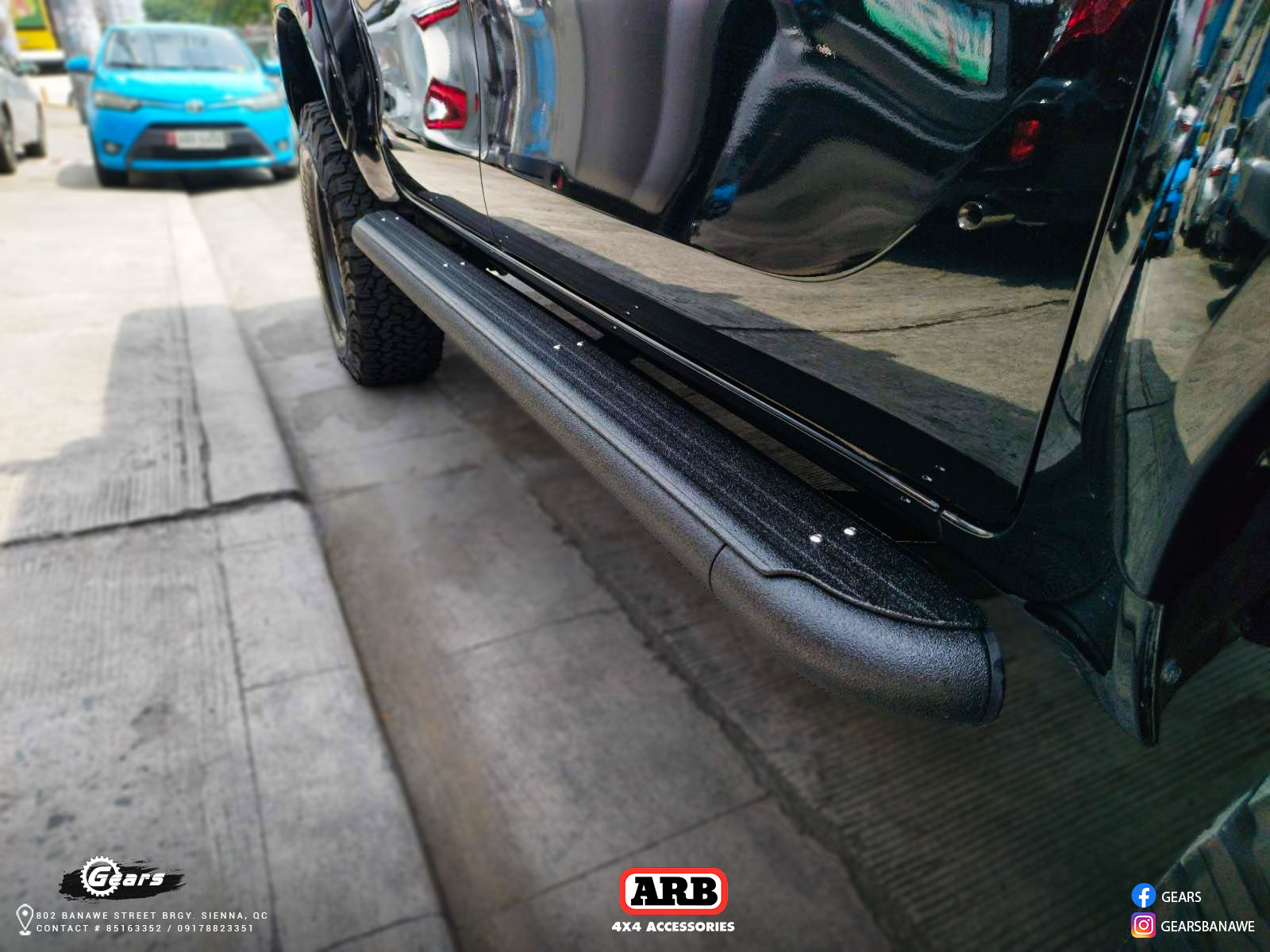 Gears - 🔥 𝑨𝑹𝑩 🔥 Summit Rear Raw (Linex Coating Optional) Side Step ...