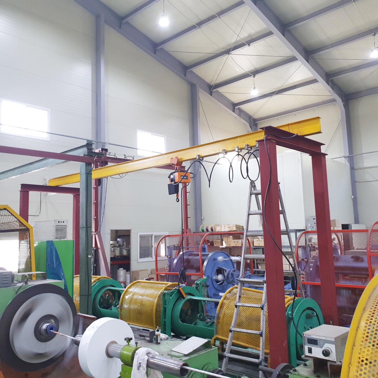 Daesan-inotec - Daesan Smart Hoist EDL 500kg has been installed at a ...