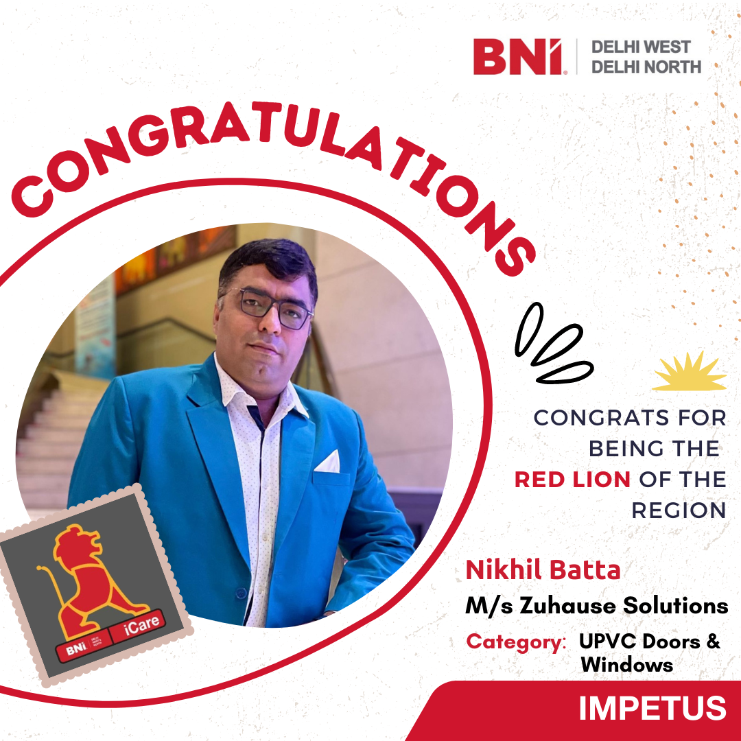 BNI New Delhi - Congratulations Mr. Nikhil Batta owner of... | Facebook
