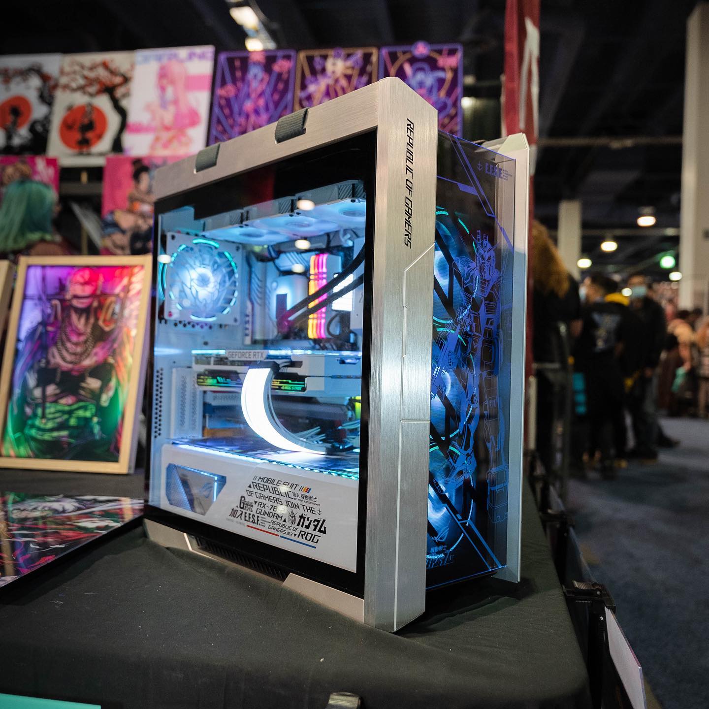 V1 Tech - Come see the V1 Tech 1 of 1 Gundam PC we built... | Facebook