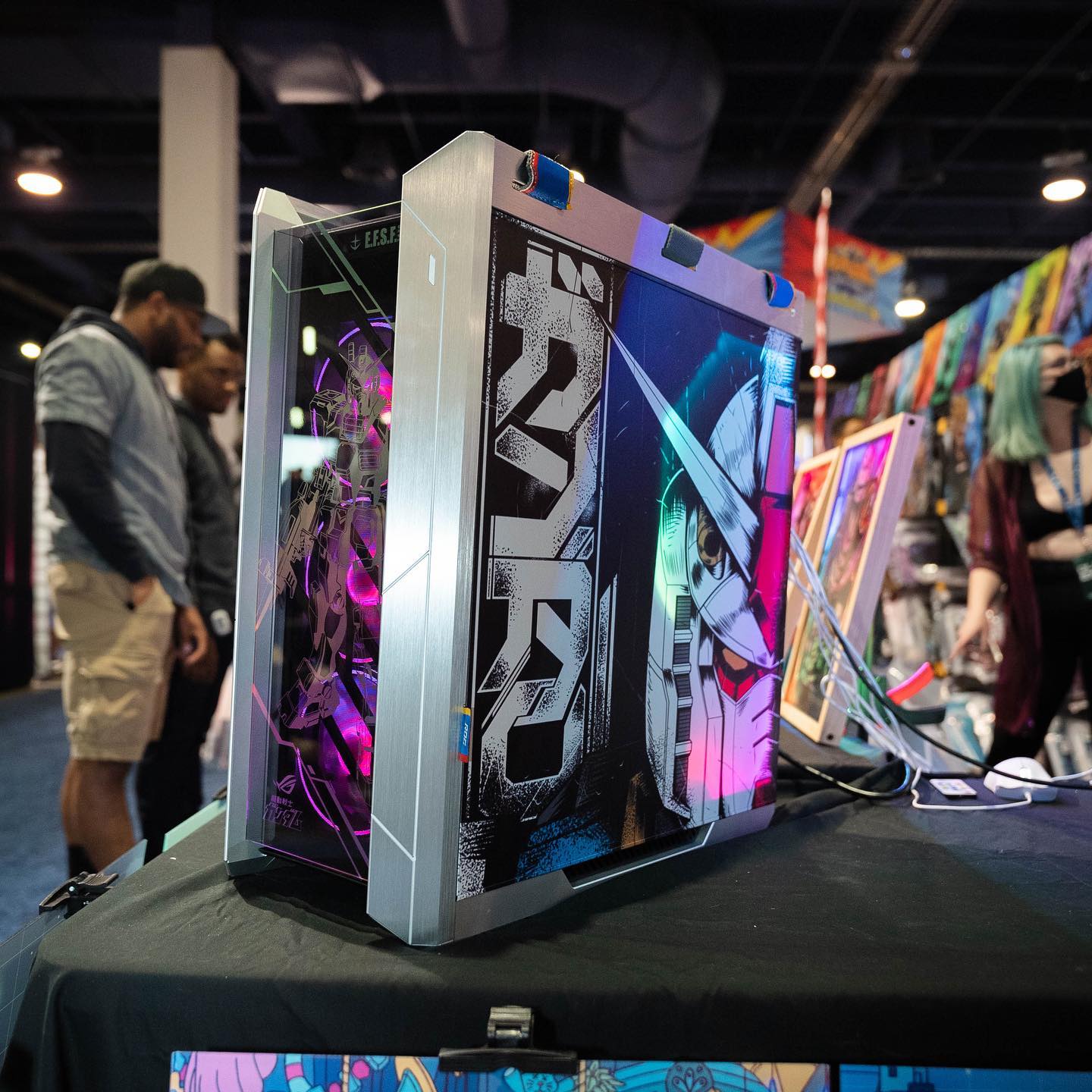 V1 Tech - Come see the V1 Tech 1 of 1 Gundam PC we built...