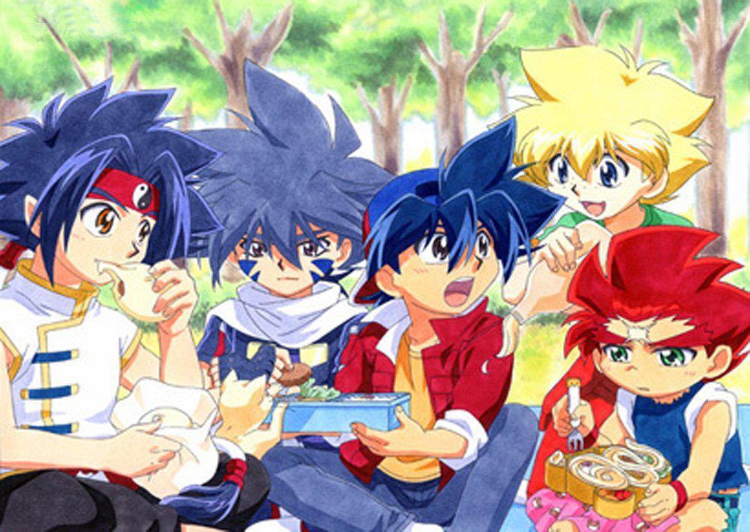 Beyblade -... - Beyblade - Tyson,Kai,Rey,Maxx