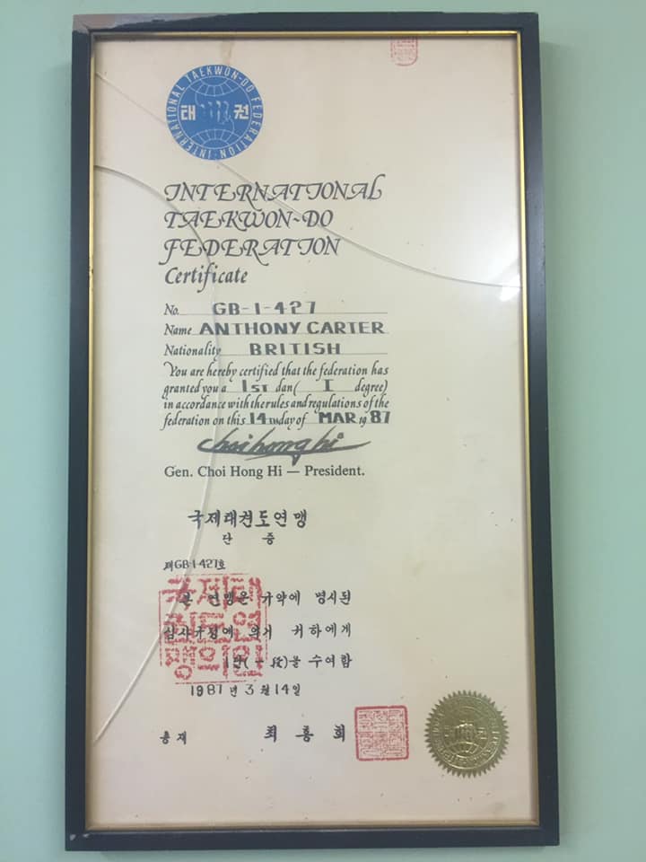 itf black belt certificates have anthony carter taekwondo facebook itf black belt certificates have