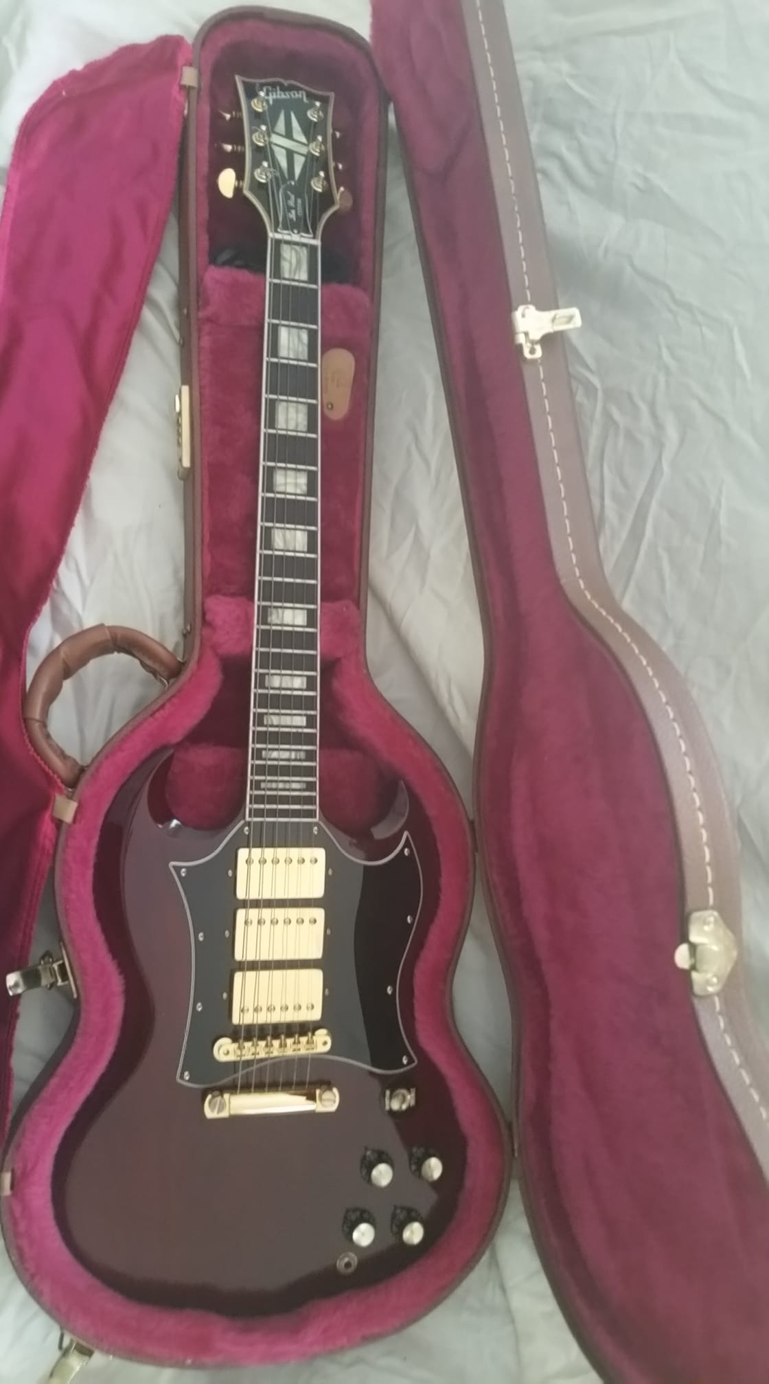 Customized 1992 Gibson SG 67 reissue