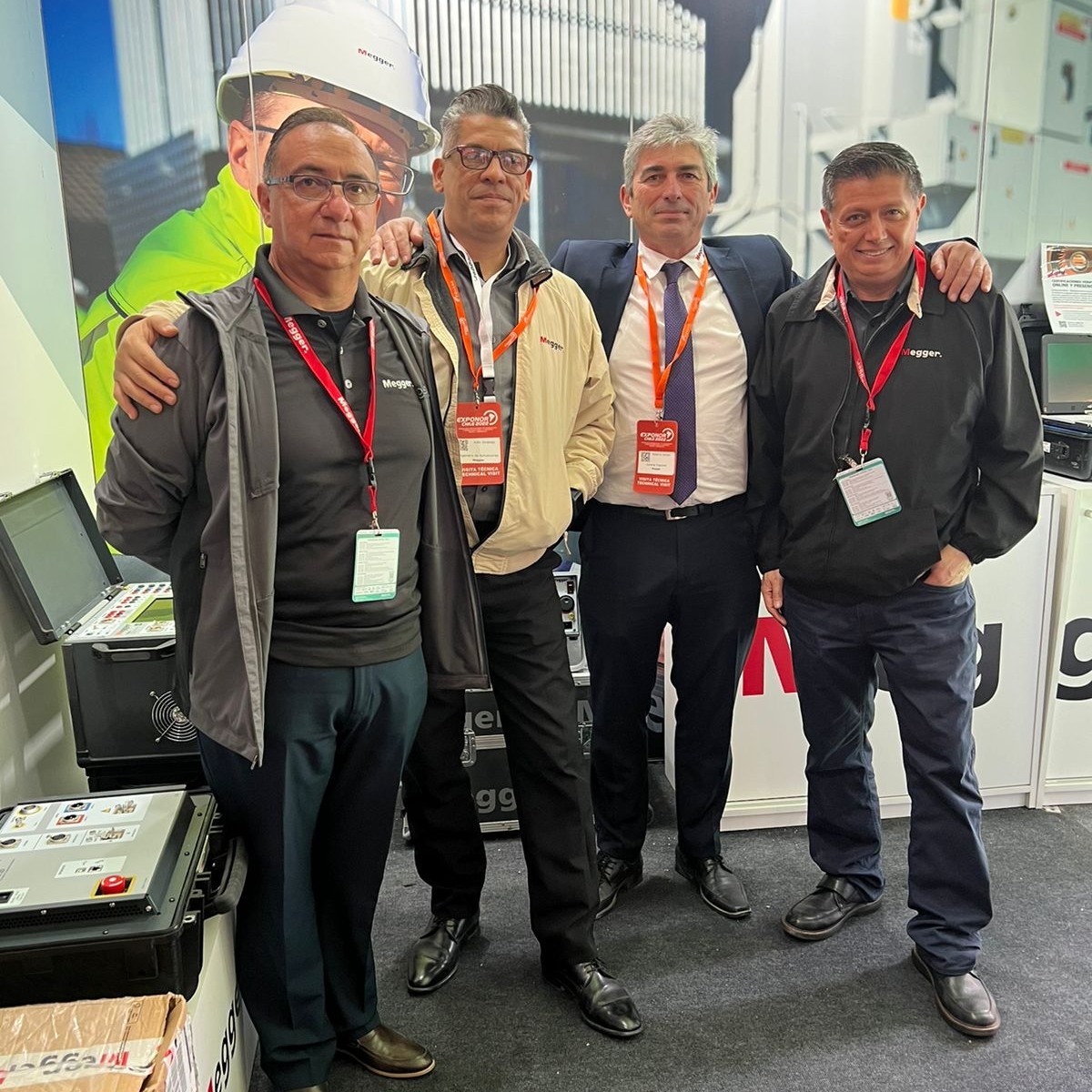 Megger LATAM - Nuestro equipo de Megger presentes en... | Facebook