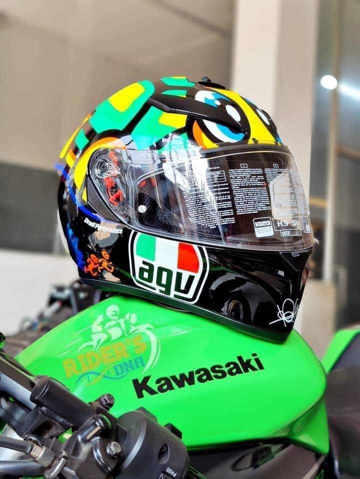 AGV K-3 SV Liquefy Helmet The AGV K-3 SV is an affordable