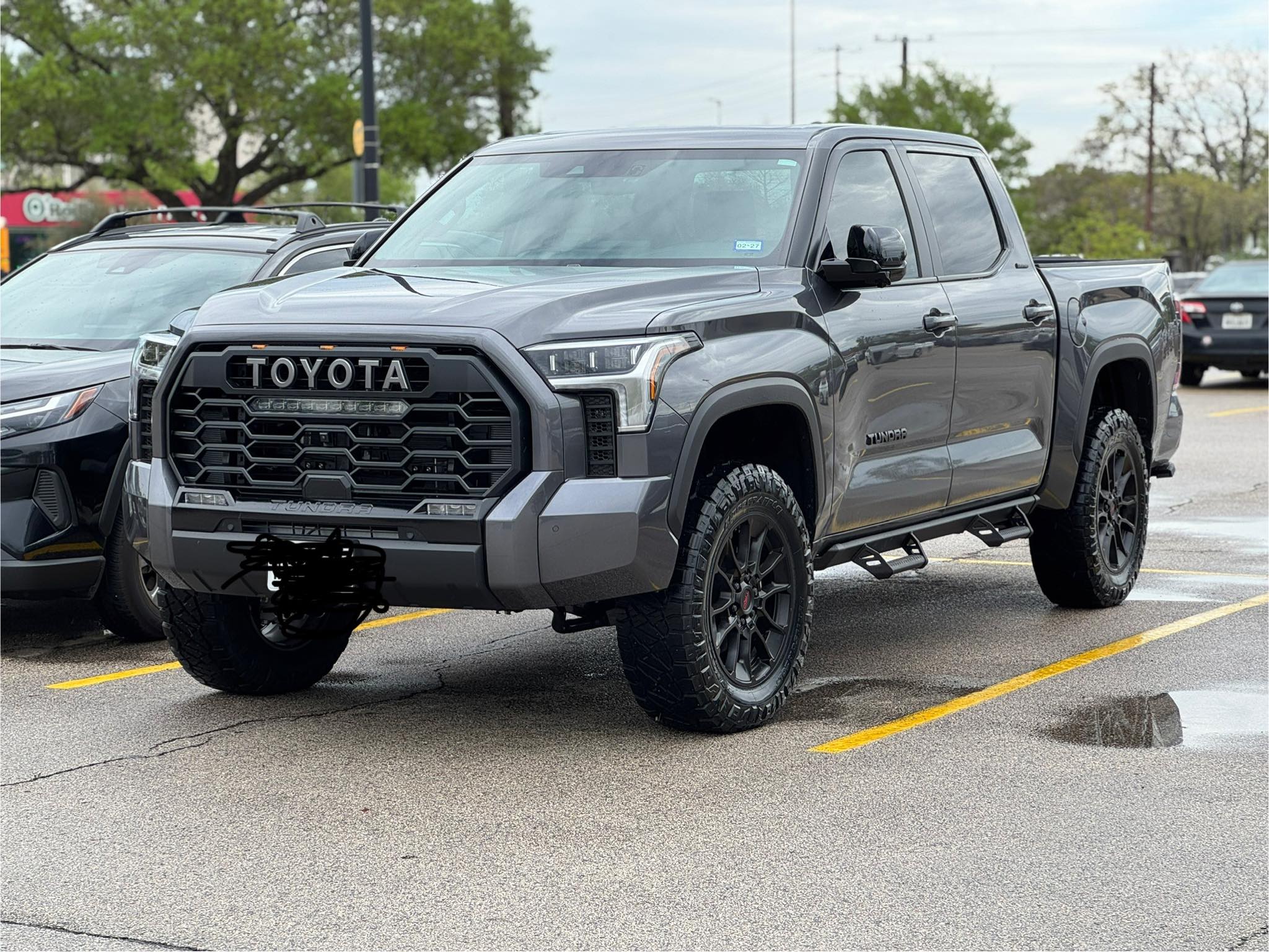 25 Tundra with 3 inch lift and 35 inch tires