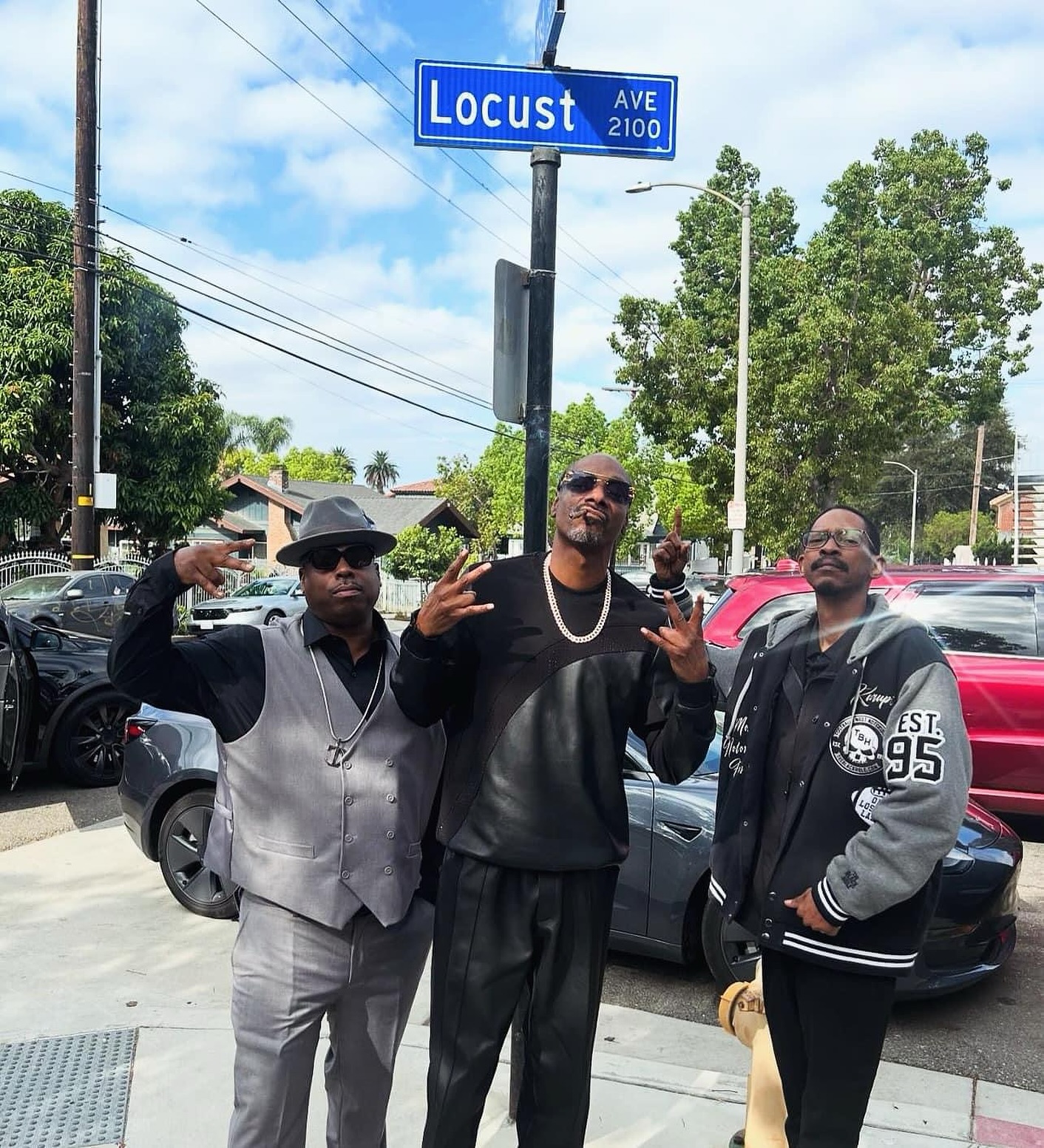 Members and affiliates of the Dogg Pound Gangsta Clicc (DPGC), a