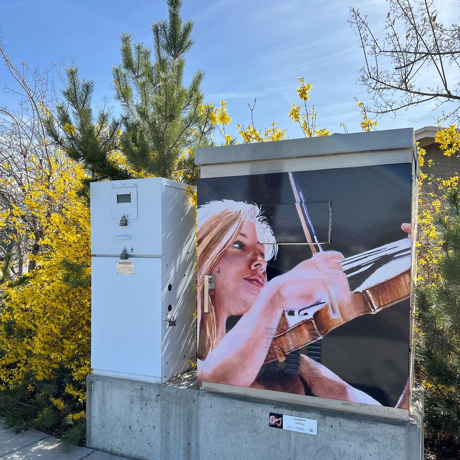 Holly Badke’s “Allegretto” at... - Meridian Arts Commission | Facebook