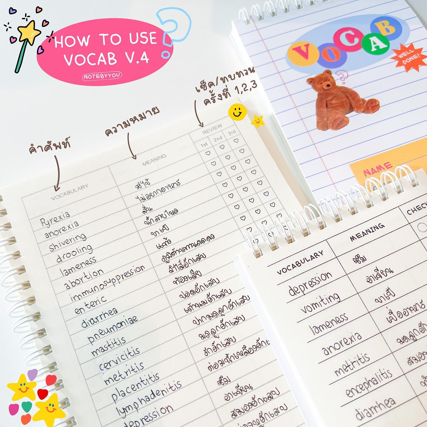 Notebyyou รับผลิตสมุด การ์ด นามบัตร สติ๊กเกอร์ - ⸝ ⸝ ♡ 𝘏𝘖𝘞 𝘛𝘖 𝘜𝘚𝘌 👀 ...