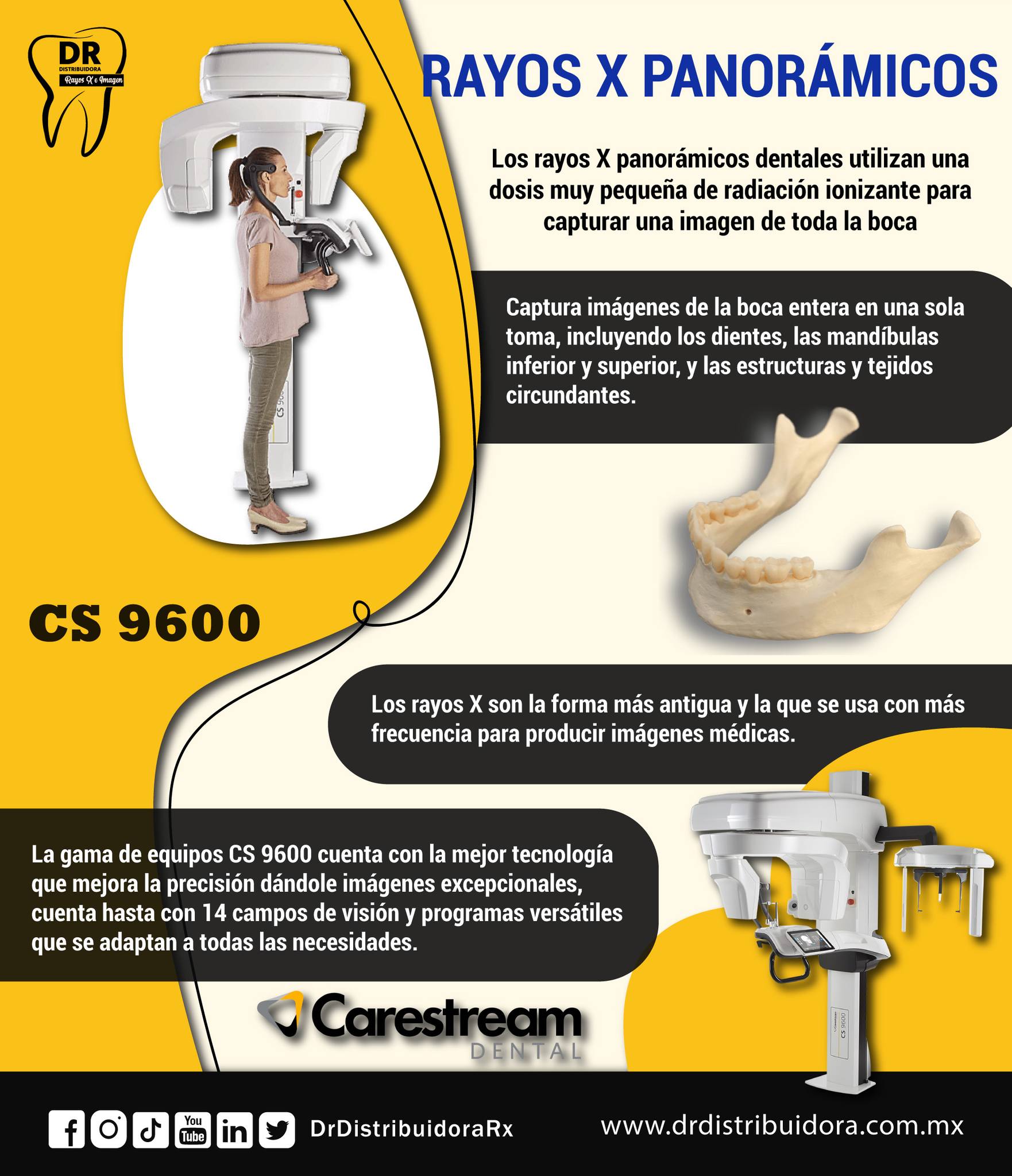 El tomógrafo CS9600 te... - DR DISTRIBUIDORA Rayos X e Imagen