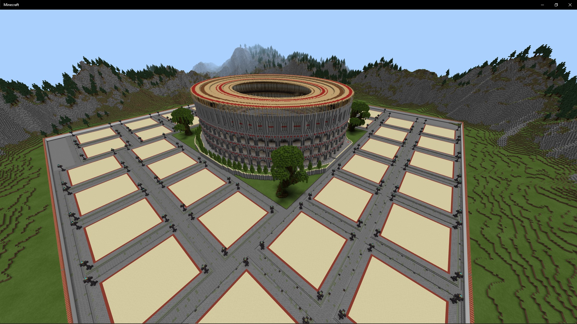 Minecraft Build Of The Colosseum