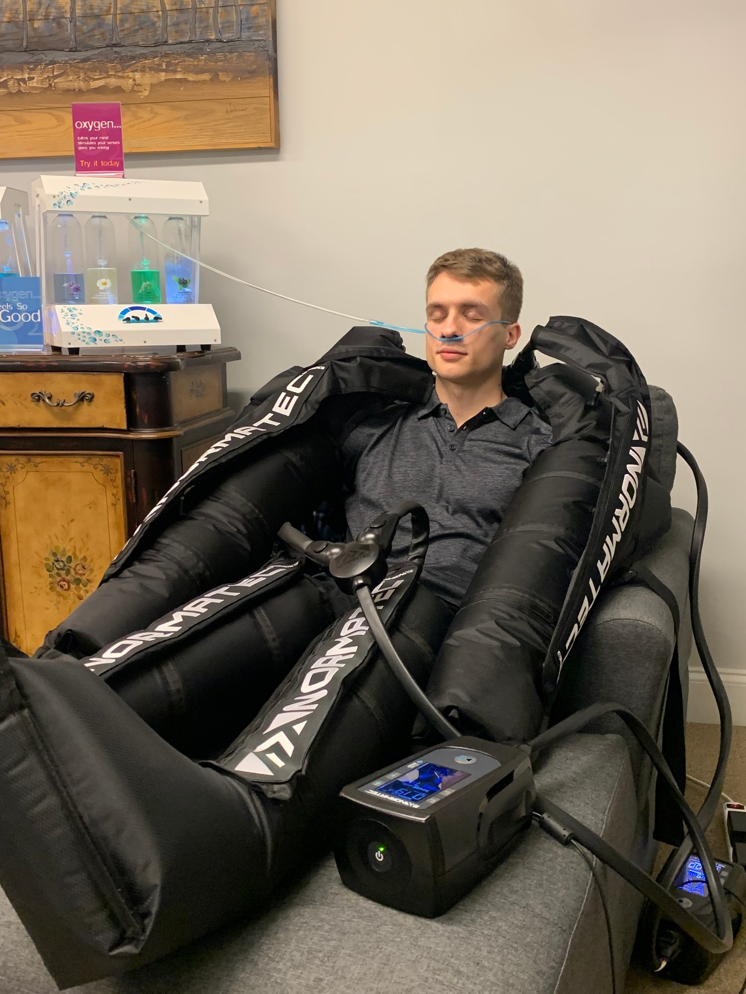 Introducing: Normatec Premier. The most advanced and fully 